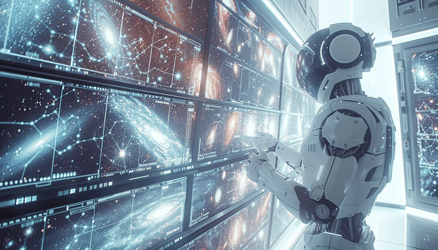 Inteligência artificial na astrofísica desvendando os segredos das galáxias distantes
